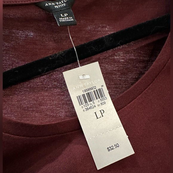 Ann Taylor Long Sleeve Tee - Picture 4 of 5